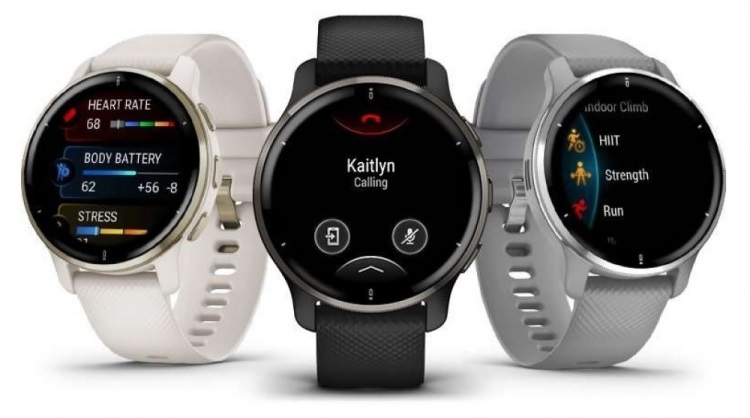 Garmin представила смарт-часы Venu 2 Plus и аналоговые часы vivomove Sport с умными функциями