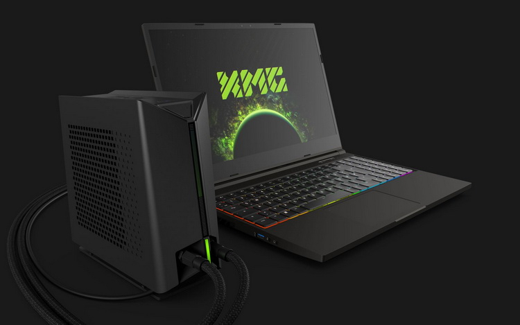Представлен игровой ноутбук XMG Neo 15 с внешней системой жидкостного охлаждения XMG Oasis"