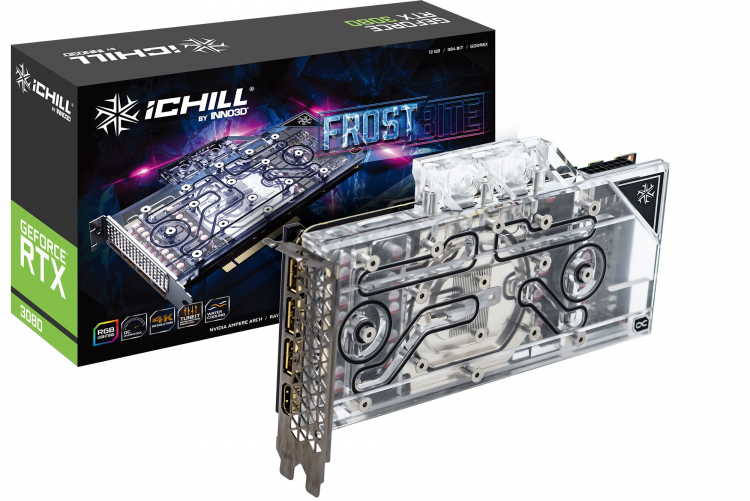  Inno3D GeForce RTX 3080 12GB iCHILL Frostbite 