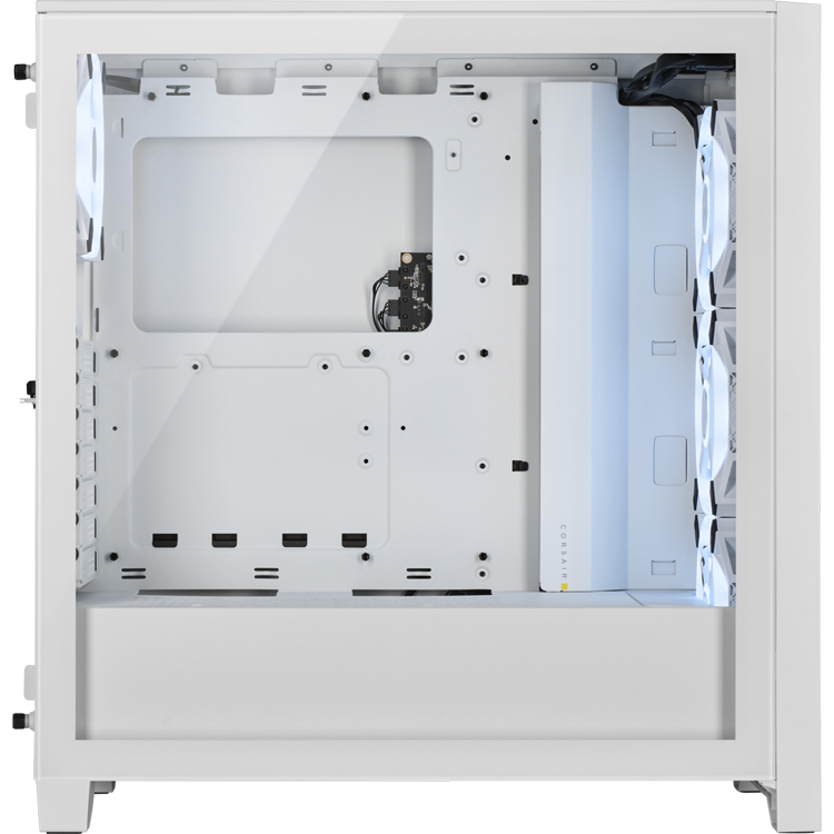 Corsair представила белоснежный ПК-корпус iCUE 4000D RGB Airflow QL Edition