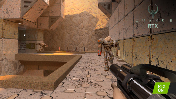 Quake II RTX has support for AMD FidelityFX Super Resolution with a new patch