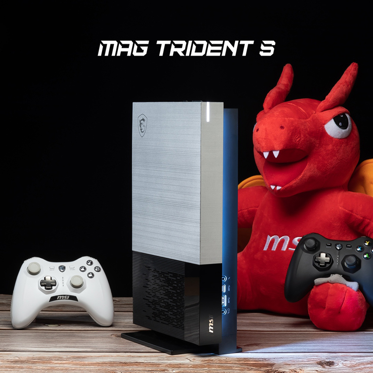 MSI показала игровой компьютер MAG Trident S на платформе AMD — он похож на игровую консоль
