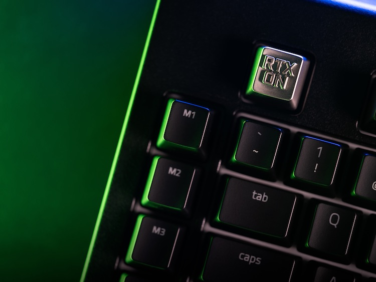 NVIDIA випустила клавішу RTX ON для механічних клавіатур