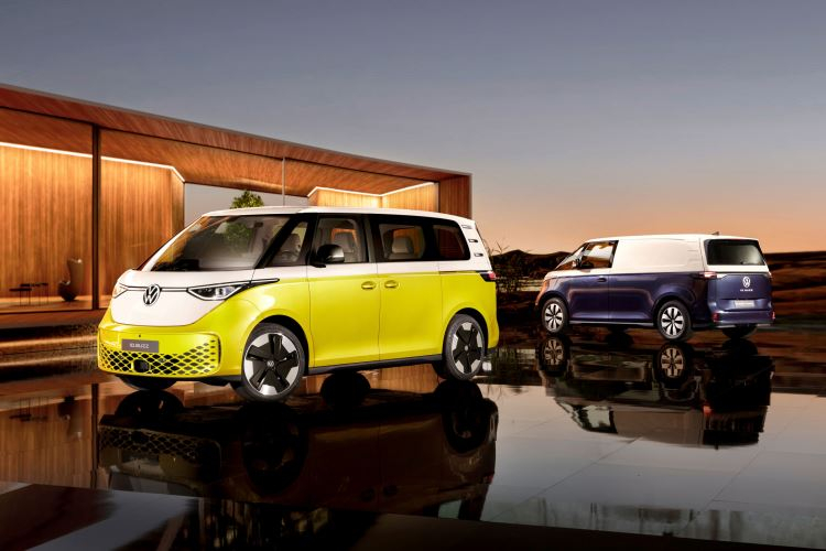 Volkswagen представила серийную версию электрического фургона ID.Buzz — переиздание легендарного Type 2