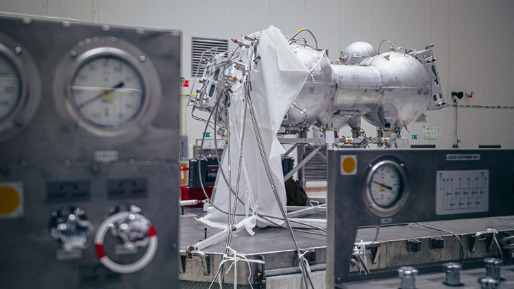 Завершены комплексные испытания с макетами станции «Луна-25»
