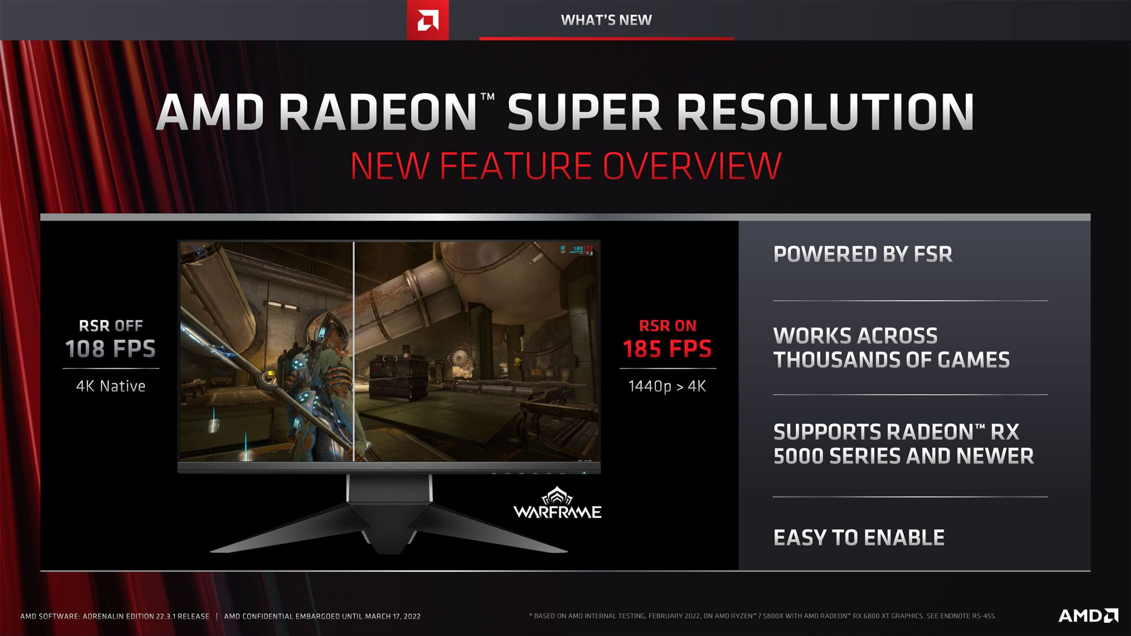 AMD Выпустила Драйвер Radeon Software Adrenalin Edition 22.3.1 С.