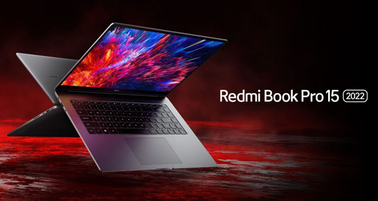 Представлен ноутбук RedmiBook Pro 15 2022 с экраном 3.2К и чипом Intel Alder Lake