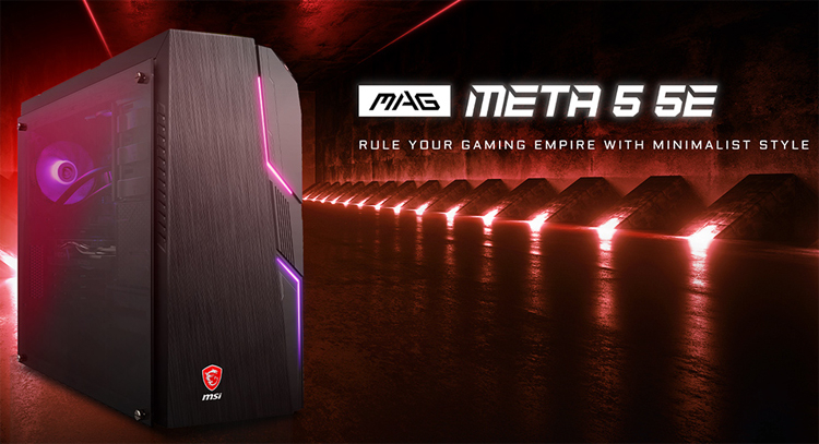 MSI представила игровой компьютер MAG Meta 5 5E с чипом AMD Ryzen 7 5800