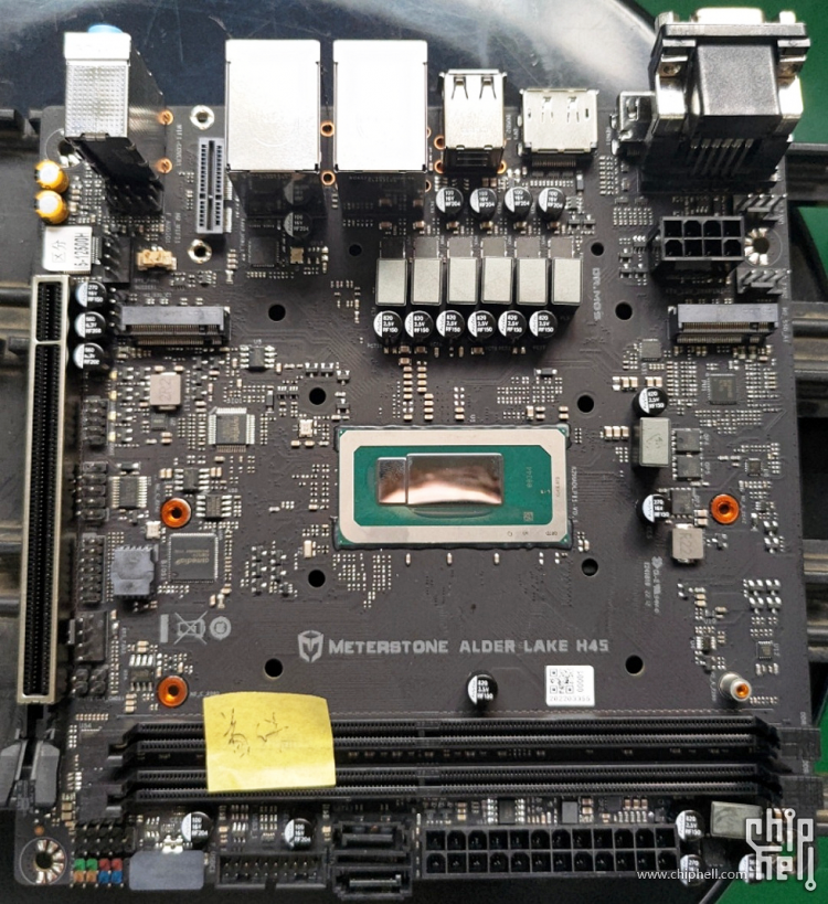 Maxsun выпустит настольную плату Mini-ITX со встроенным мобильным Intel Alder Lake-H"