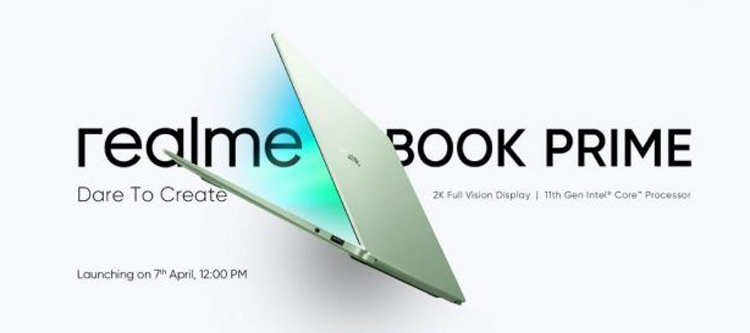 Вышел ноутбук Realme Book Prime с 14-дюймовым дисплеем 2K и чипом Tiger Lake-H"