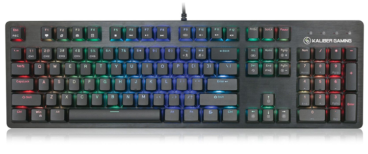 IOGEAR выпустила механическую клавиатуру HVER Stealth c RGB-подсветкой за $50"