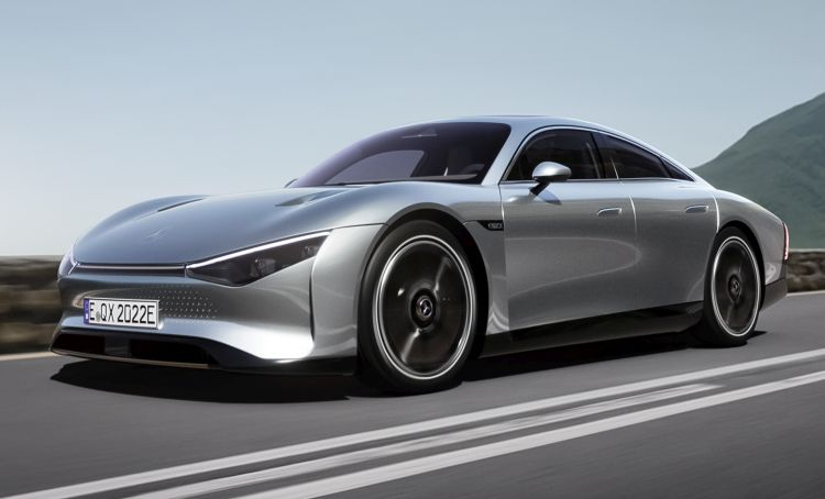 Прототип электромобиля Mercedes-Benz VISION EQXX преодолел более 1000 км без подзарядки