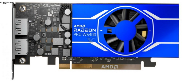  AMD Radeon PRO W6400 