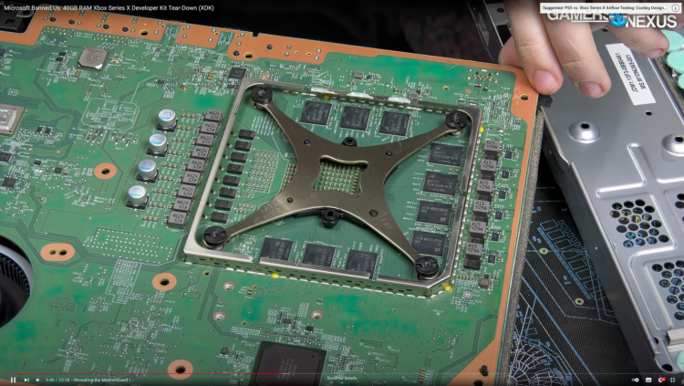 Видео: 40 Гбайт памяти GDDR6 и другие особенности девкита Xbox Series X