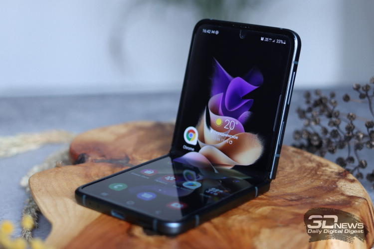 Раскладушка с гибким экраном Samsung Galaxy Z Flip 4 получит Snapdragon 8 Gen 1 Plus и чуть более ёмкую батарею, чем у Flip 3