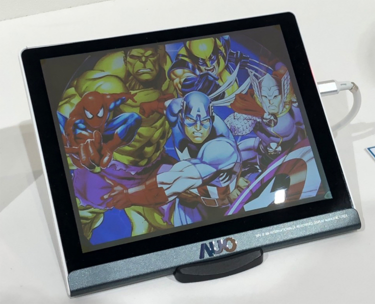 AU Optronics представила цветной экран ChLCD в качестве альтернативы E Ink