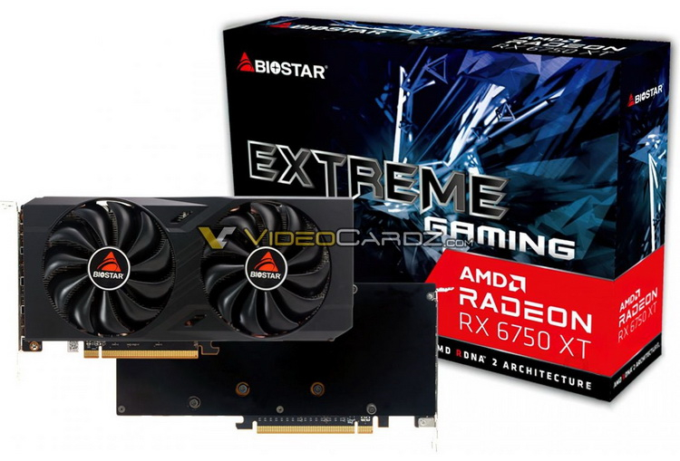  Biostar Radeon RX 6750 XT Extreme Gaming 