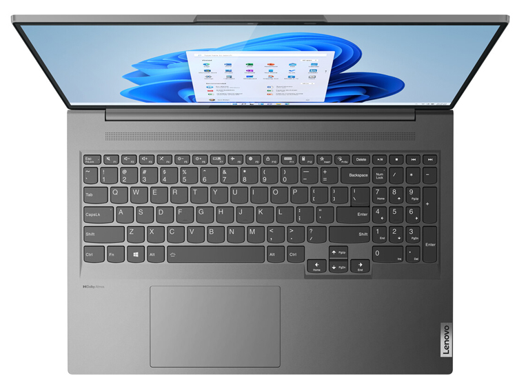 Дебютировал ноутбук Lenovo Yoga Slim 7i Pro с 16" дисплеем 2.5K с частотой обновления 120 Гц
