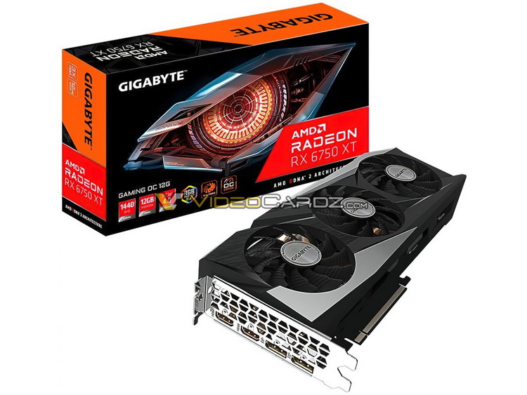 Gigabyte Radeon RX 6950 XT Gaming OC получила более крупную систему охлаждения по сравнению с обычной RX 6900 XT Gaming OC7
