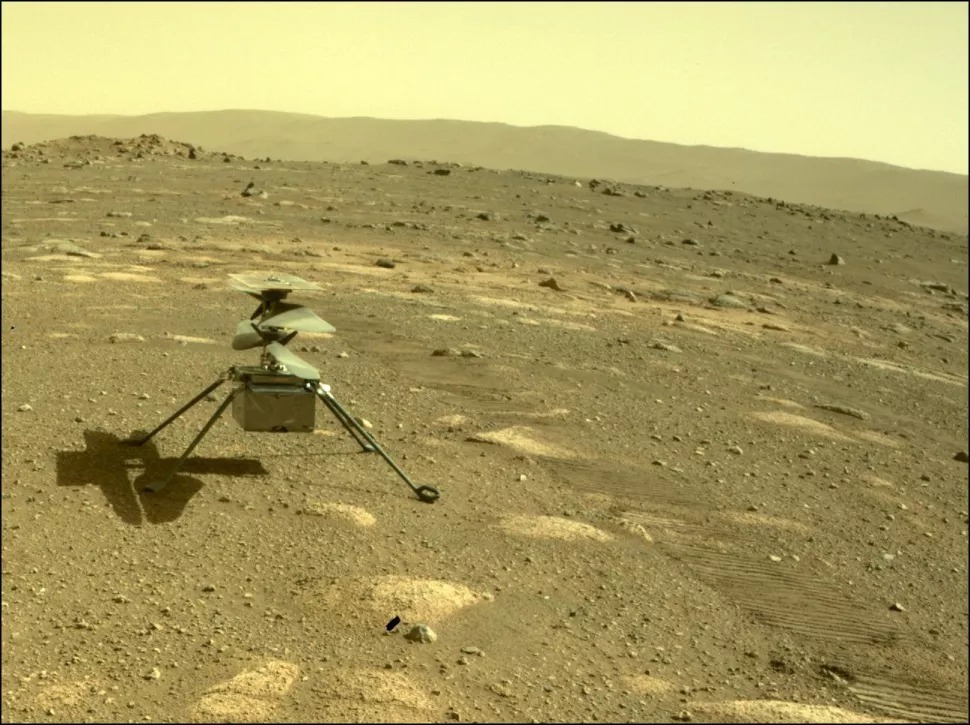 NASA has re-established contact with the Martian Ingenuity helicopter