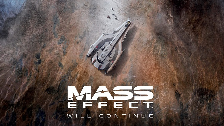  Тот самый постер новой Mass Effect (увеличение по нажатию) 