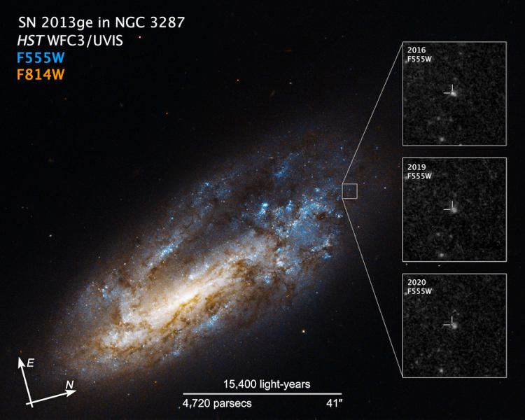 Телескоп «Хаббл» обнаружил звезду, которая выжила после превращения «соседки» в сверхновую1