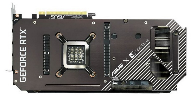 The quietest in class: ASUS introduced four-slot GeForce RTX 3080 with 120mm Noctua fans