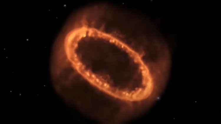  Пример останков сверхновой SN 1987A. Источник изображения: NASA/CXC/A. Hobart 