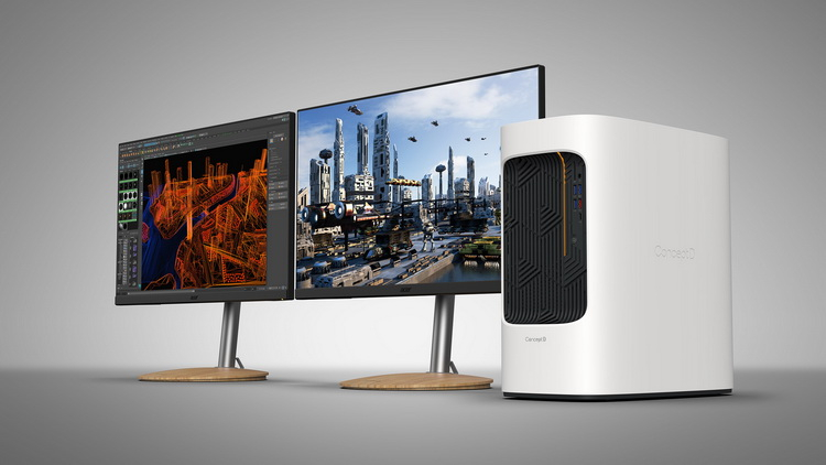 Acer unveils ConceptD 100 and ConceptD 500 compact desktops with Intel Alder Lake and NVIDIA graphics