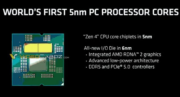 Процессоры AMD Ryzen 7000 с архитектурой Zen 4 обеспечат прирост производительности на 15 %