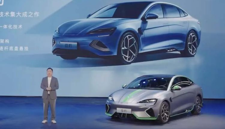 The Chinese electric car BYD Seal has a body-integrated battery and a price tag starting at $32,000