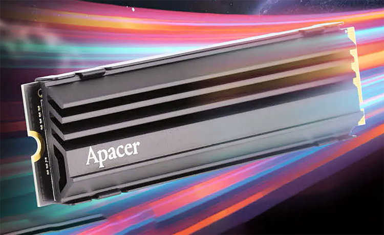 Apacer and Zadak announce the world's first consumer SSD with PCIe 5.0 - up to 13,000 Mbytes/s