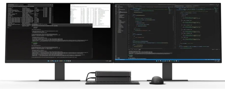 Microsoft представила мини-компьютер с чипом Arm и ИИ-ускорителем и анонсировала Arm-версию Visual Studio 2022