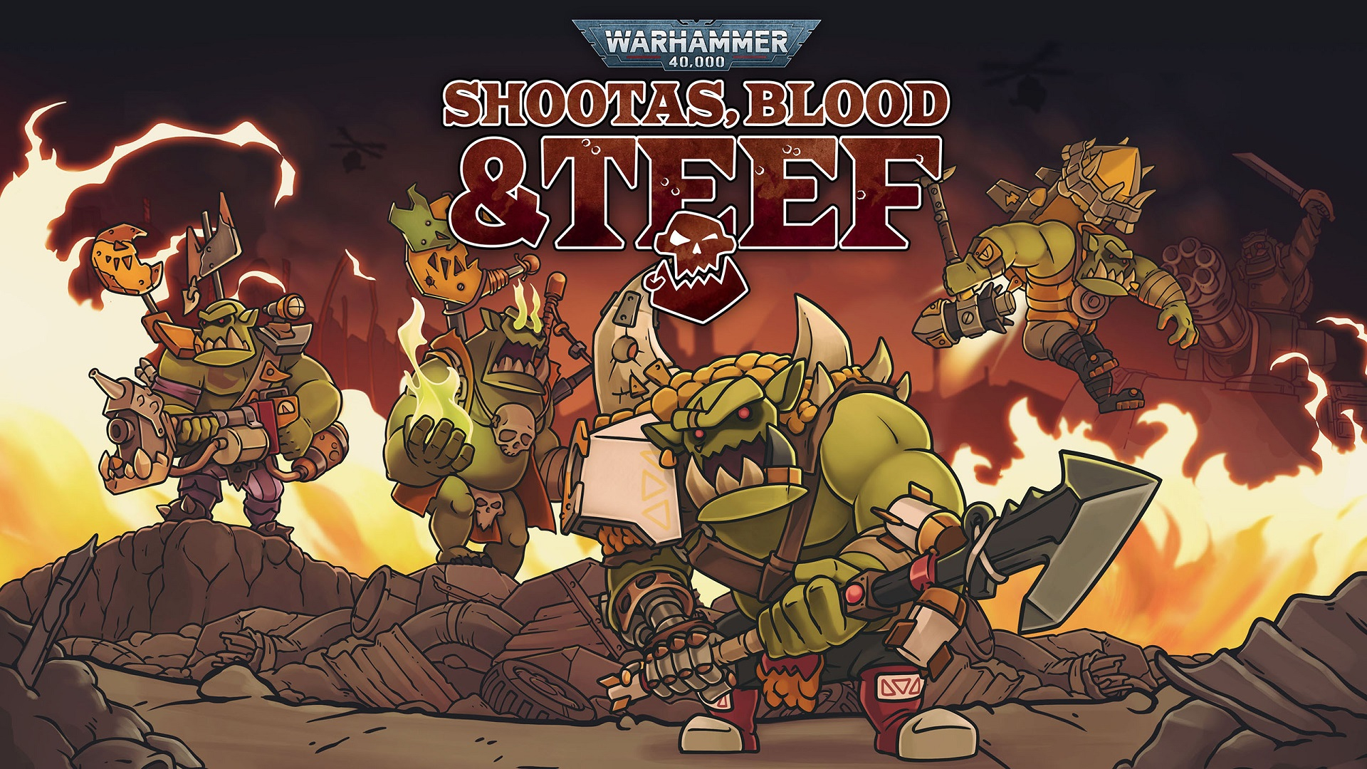 - Warhammer 40,000: Shootas, Blood & Teef    