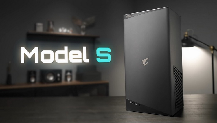 Gigabyte unveiled the Aorus Model S, a very compact and powerful gaming PC with a unique cooling system