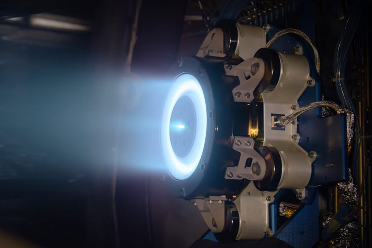   Aerojet Rocketdyne engine testing.  Image Source: NASA 
