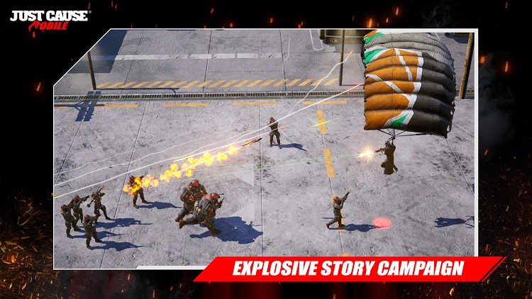  К релизу сейчас также готовят мобильный кооперативный боевик Just Cause: Mobile (источник изображения: Square Enix) 