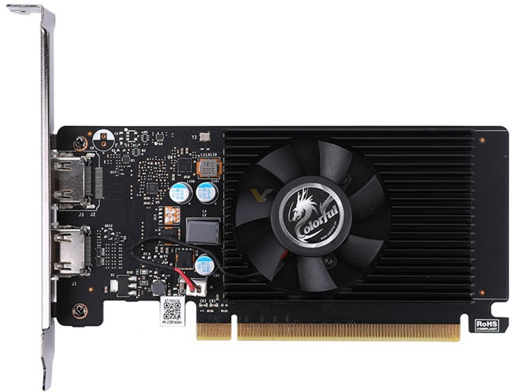 Colorful released entry level graphics card GeForce GT 1010 with DDR4 memory