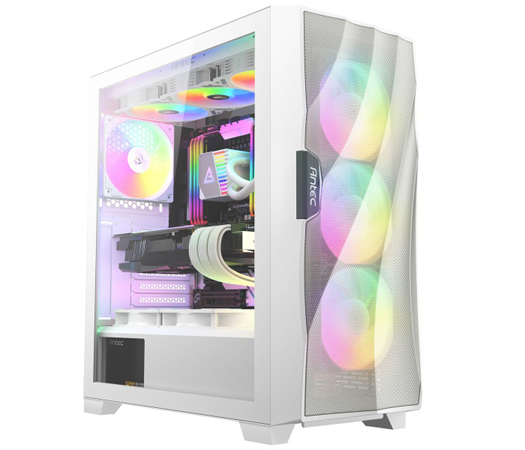 Antec has released the DF700 Flux White case with a wave-shaped front panel