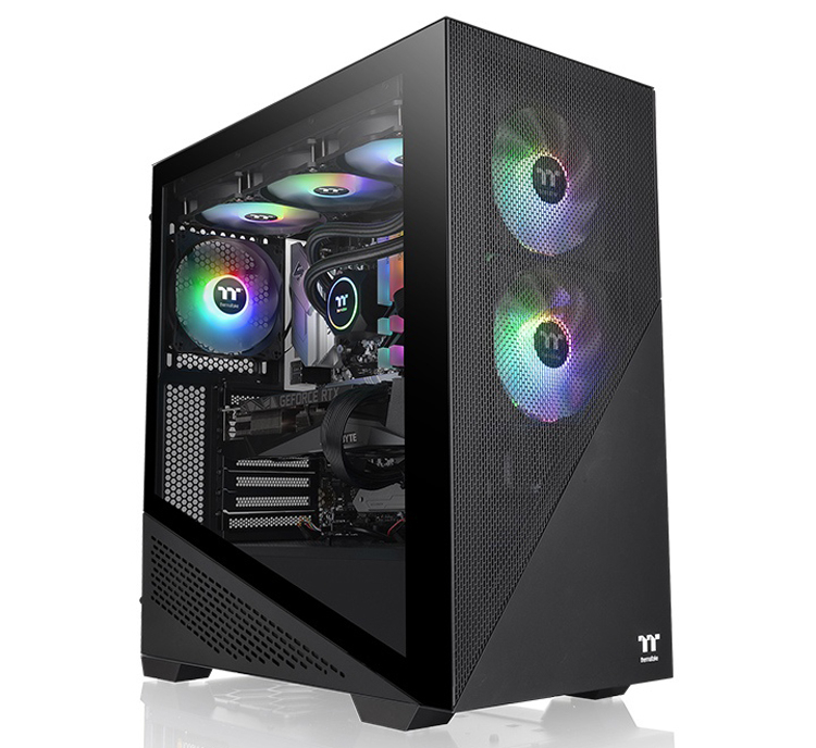 Thermaltake introduced the Divider 370 TG ARGB with three fans
