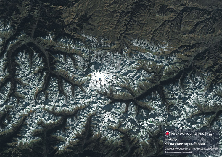 Роскосмос показал спутниковые снимки главных природных достопримечательностей России