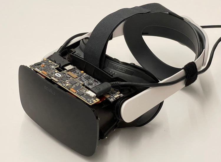   Прототип VR-гарнитуры Butterscotch / Источник изображения: The Verge 