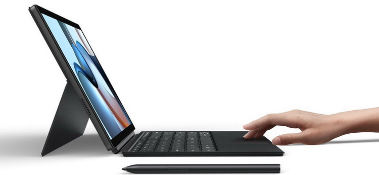 Представлен гибридный планшет XiaomiBook S 12.4 — Snapdragon 8cx Gen 2, Windows 11 и отстёгивающаяся клавиатура
