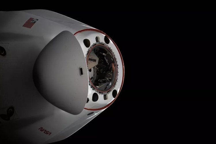  Модуль SpaceX Dragon //Источник изображения: NASA 