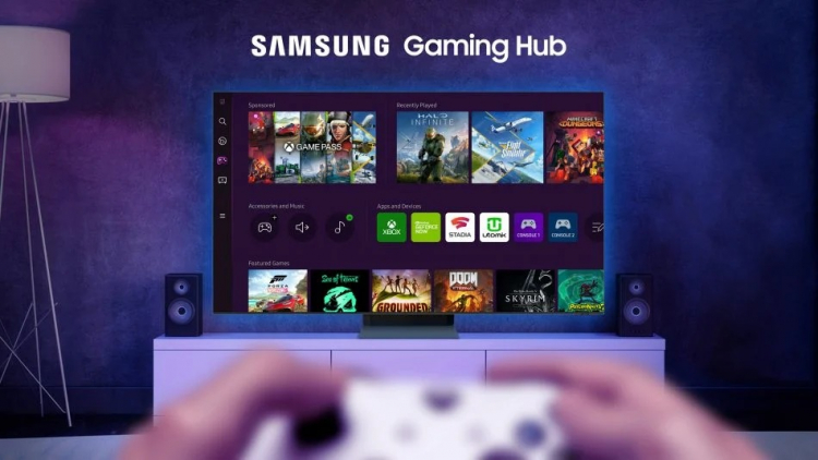 Samsung запустила  Gaming Hub — сборник облачных игровых сервисов для смарт-телевизоров