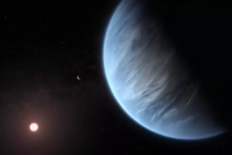   Exoplanet through the eyes of an artist / Image Source: NASA 