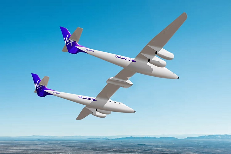 Virgin Galactic заказала два новых самолёта WhiteKnightTwo для воздушных стартов космических кораблей SpaceShipTwo