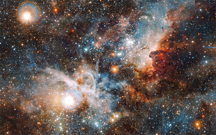     Туманность Киля / Источник изображения: ESA 