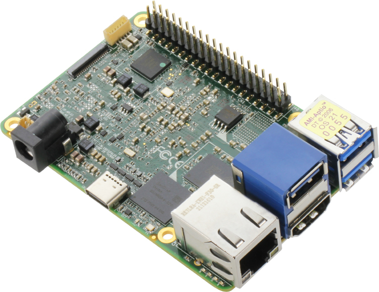 UP 4000 - a copy of Raspberry Pi, but with Intel Celeron, Pentium or Atom processor
