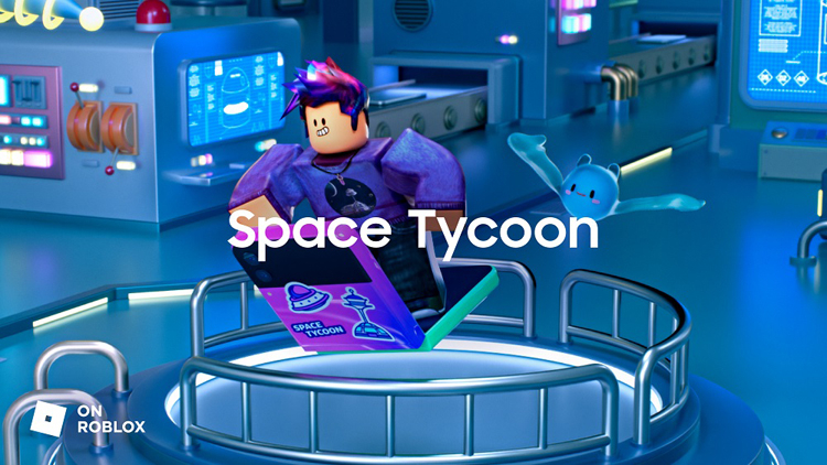 Samsung представила виртуальную игровую площадку Space Tycoon на базе Roblox